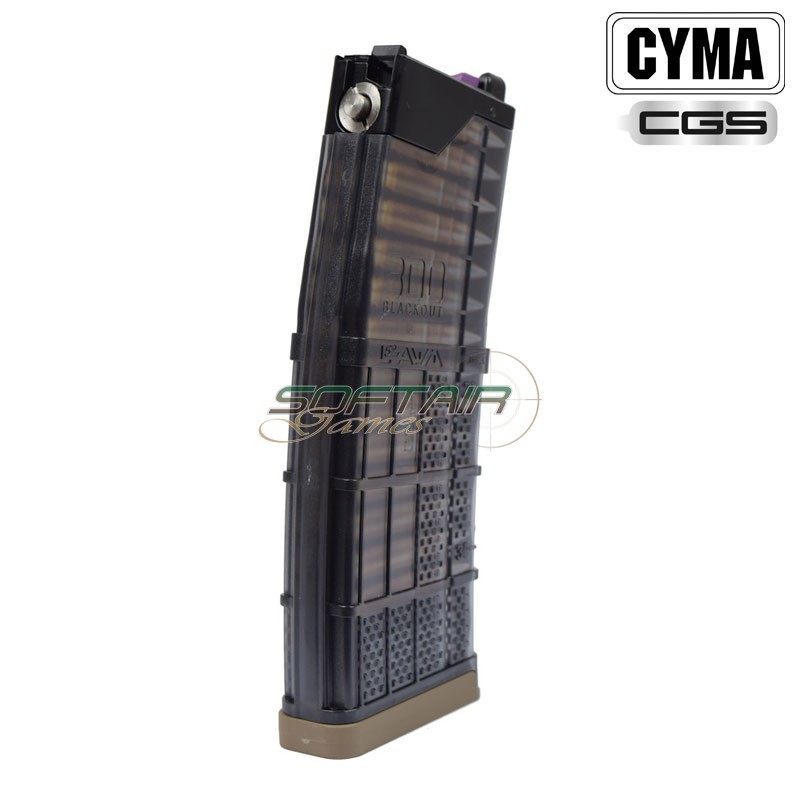Lancer L5AWM .300BLK 30-Round Gas Magazine Flat Dark Earth CYMA® (CM-MAGLC01T)