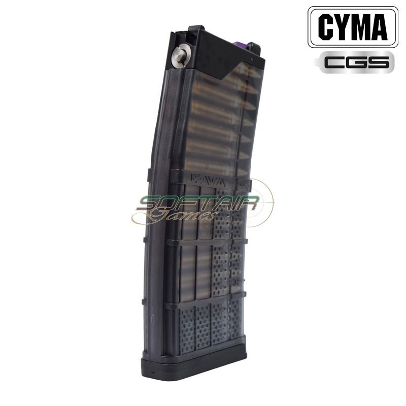 Caricatore a Gas Lancer L5AWM 5.56 30 Colpi Nero CYMA (CM-MAGLC02B)