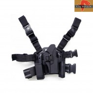 Cqc Cosciale Fondina Set Glock Black Big Dragon (bd6090bk)