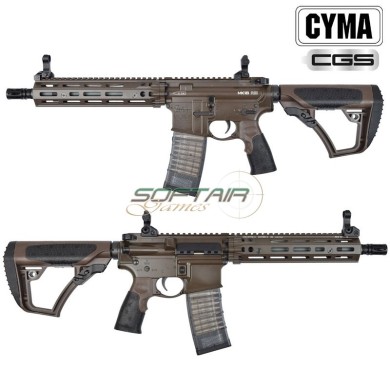 CGS Gas Rifle Daniel Defense MK18 RIII 9.5" Bronze CYMA (CM1103R)