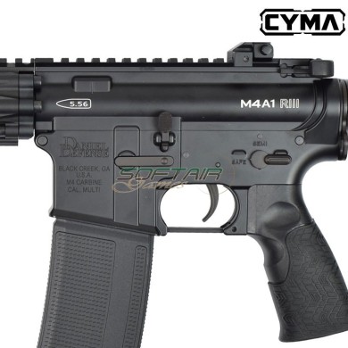 Fucile Elettrico Daniel Defense M4A1 RIII 14.5" Nero CYMA (CM105AB)