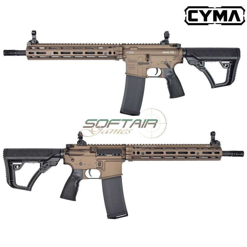Fucile Elettrico Daniel Defense M4A1 RIII 14.5" Dark Earth CYMA (CM105AT)