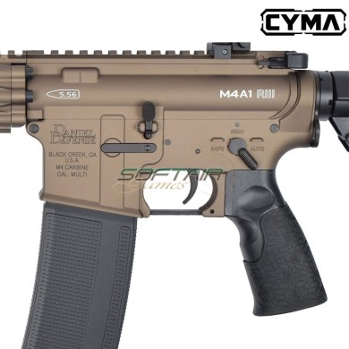 Fucile Elettrico Daniel Defense M4A1 RIII 14.5" Dark Earth CYMA (CM105AT)