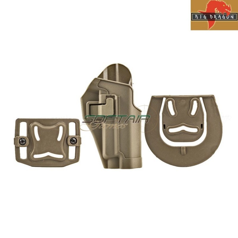 Cqc P226 Holster Dark Earth Big Dragon (bd2237de)