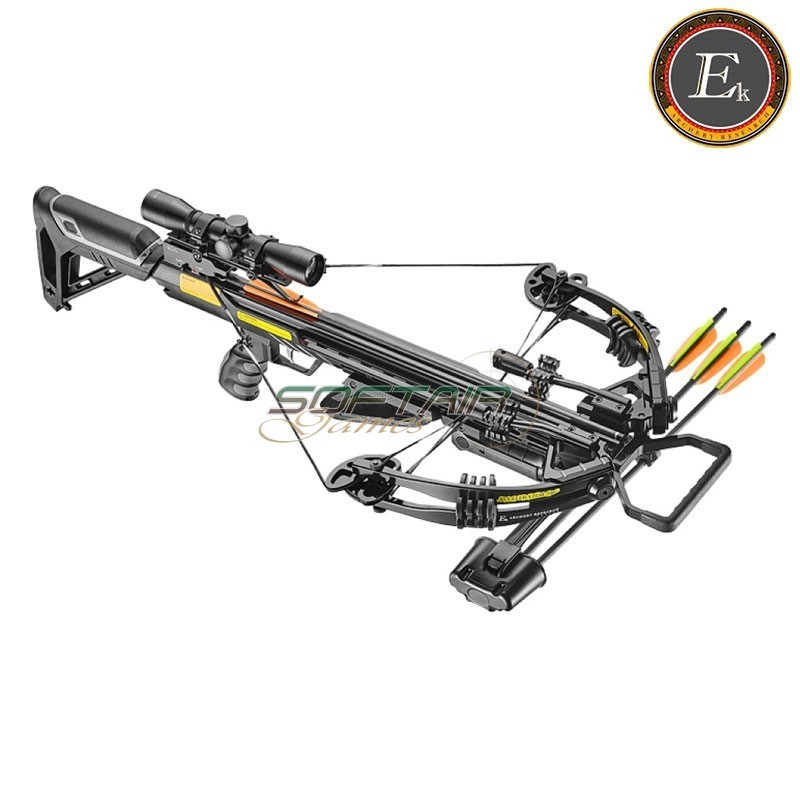 Accelerator 390+ 185 lbs Compound Crossbow Black EK Archery (CR069B)