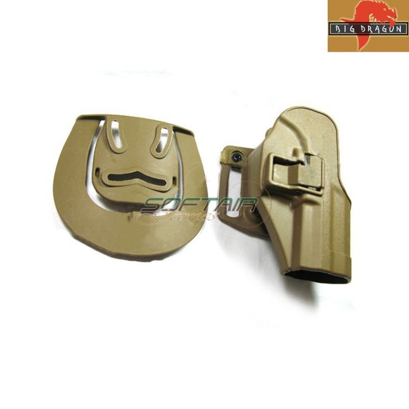 Fondina Rigida Cqc Usp Dark Earth Big Dragon (bd2235de)