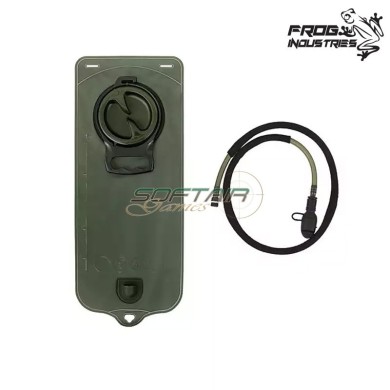 Sacca Idrica Hydration 2,5L con Bite Valve Nera Frog Industries (FI-51617094-BK)