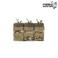 Triple Open Top 7.62 Magazines Pouch MULTICAM Frog Industries® (FI-51613110-MC)