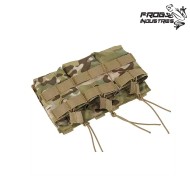 Tasca Tripla Open Top 7.62 Caricatori MULTICAM Frog Industries® (FI-51613110-MC)