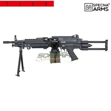 FN Herstal M249 PARA FLEX Electric Machine Gun Black Specna Arms (spe-01-042266)