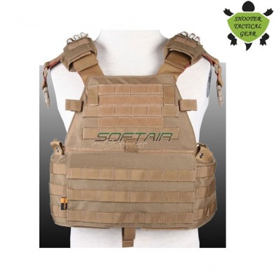Special Force Assault Plate Carrier Coyote Brown Shooter (stg-force-cb)