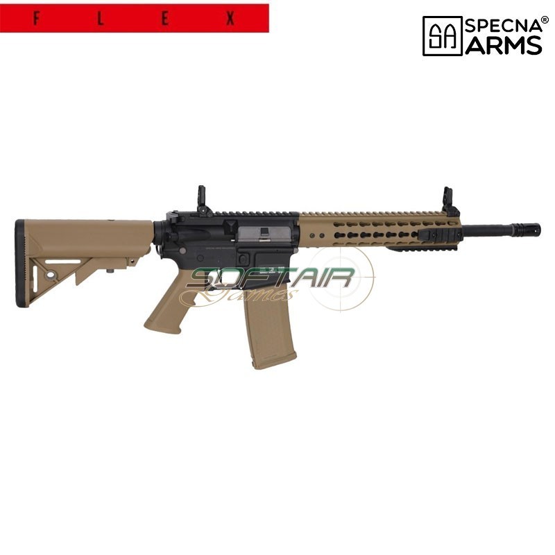 Specna Arms Fucile Elettrico SA-F02 FLEX Gen.2 HAL ETU Half-Tan (SPE-01-048381)