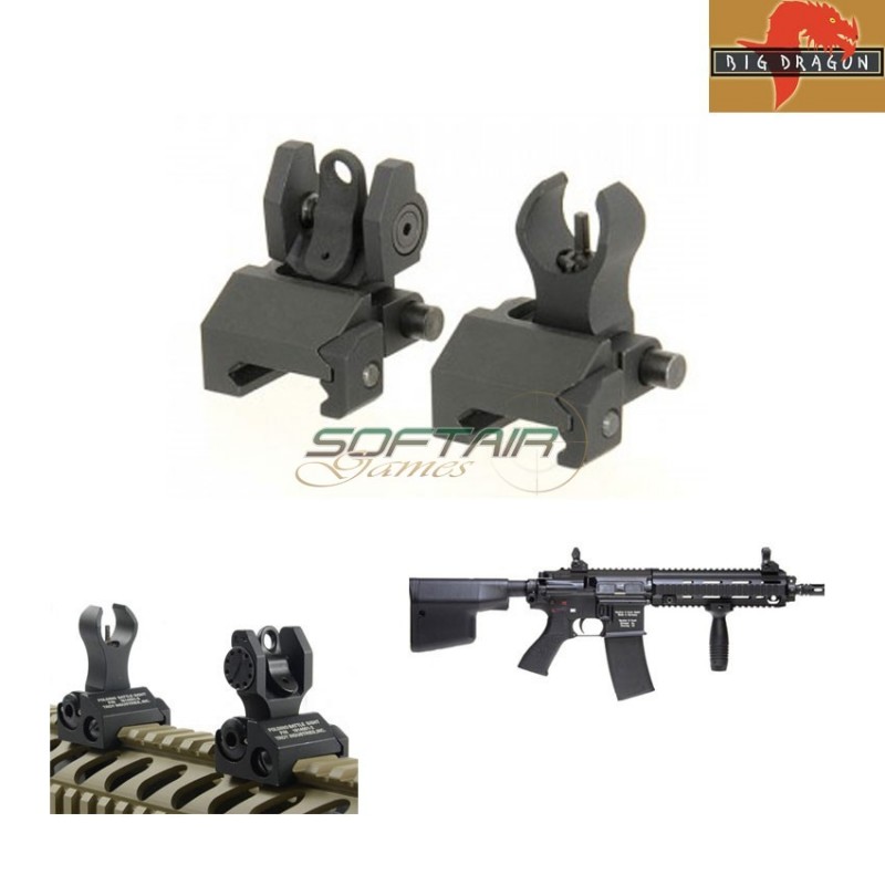 Sight Set Troy Mini Style Black Big Dragon (bd3820b)