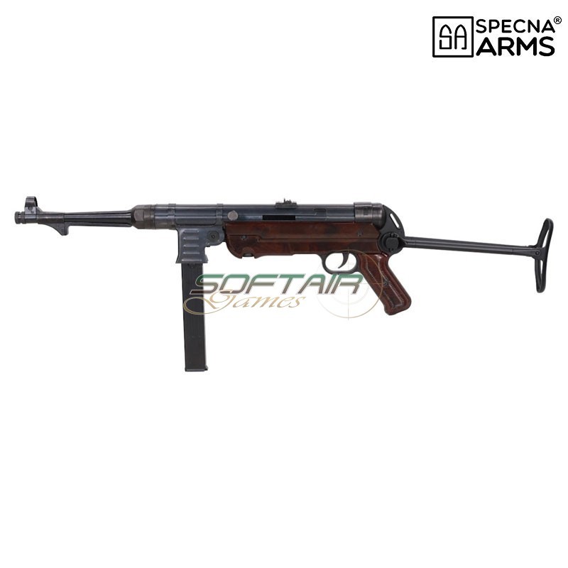MP40 X-ASR Brown Electric Airsoft Rifle Specna Arms (SPE-01-048913)