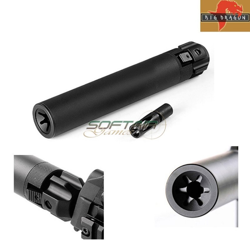 Mp7 Set Qd Silencer Black Big Dragon (bd0488)