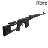 SVD Black Polymer Bolt Action Airsoft Rifle Specna Arms (SPE-03-048923)