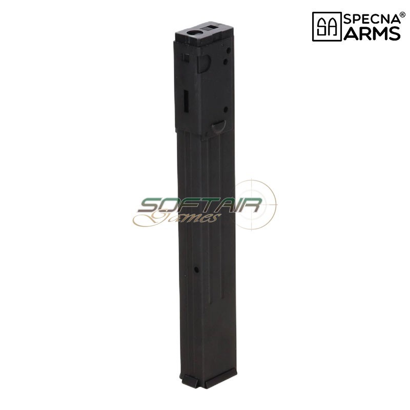 120-Round Mid-Cap Magazine for MP40/STEN Black Specna Arms (SPE-05-048926)