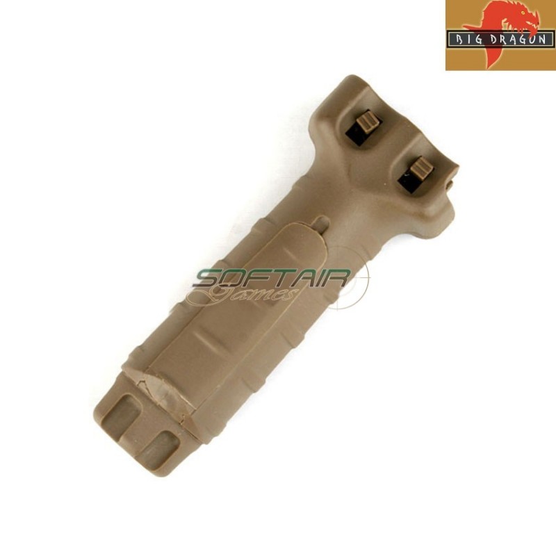 Impugnatura Tango Down Long Stubby Style Tan Big Dragon (bd3618)