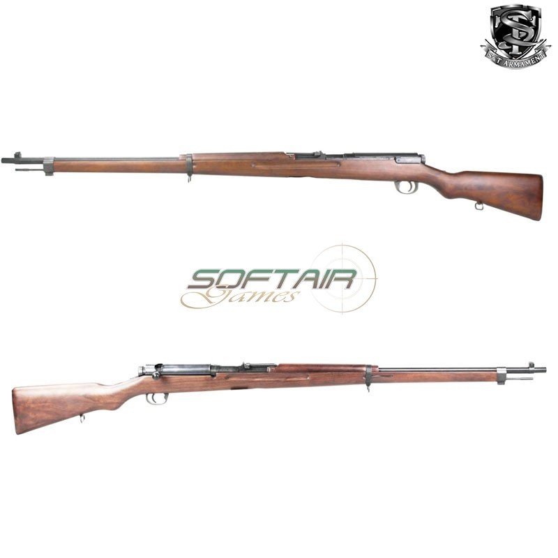 Type 38 Early Model Bolt Action Rifle Real Wood S&T (S&TTY38E)