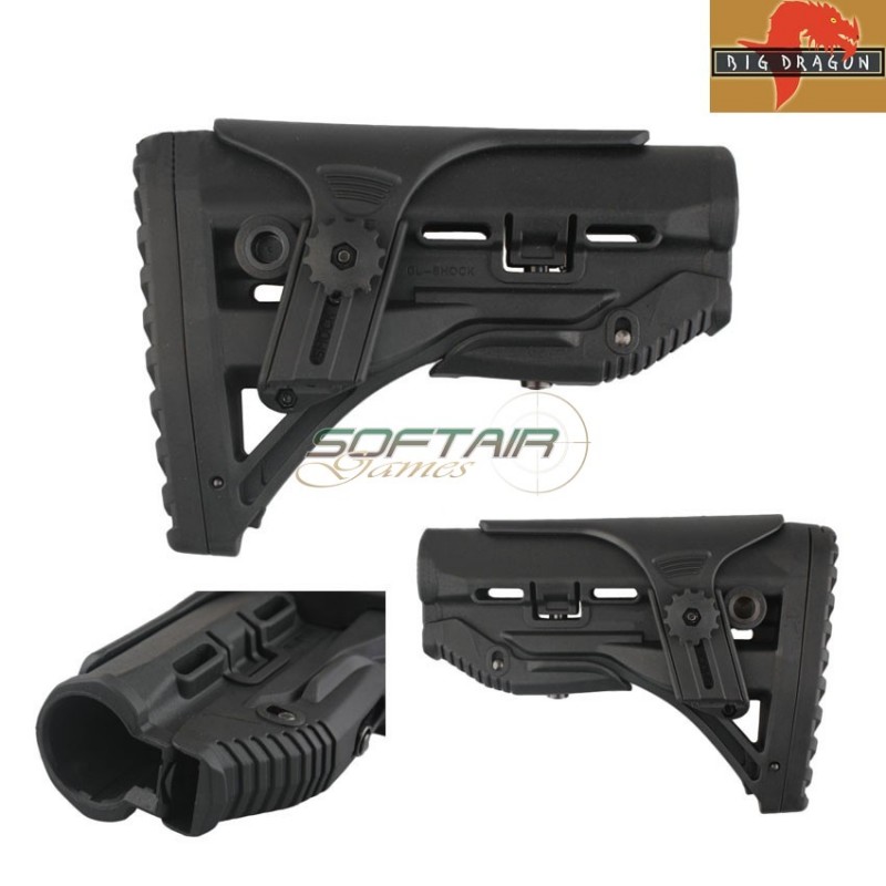 Fb Style Stock Gl-shock Black Big Dragon (bd0165bk)