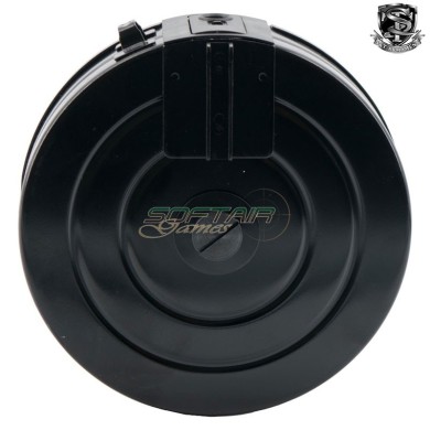 Caricatore Drum 2000 Colpi per Serie PPSh Nero S&T (STPP2000)