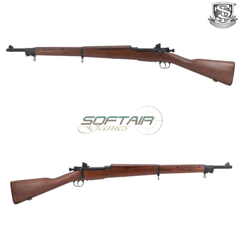 Spring Rifle M1903a3 Full Metal & Real Wood S&t (ST-M1903A3)