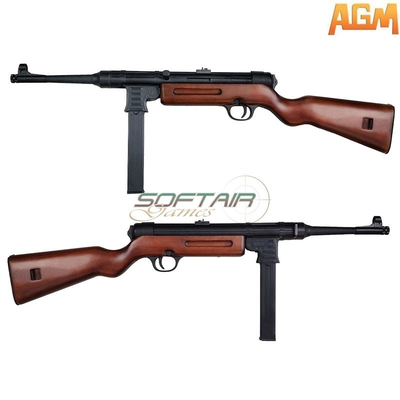 MP41 Electric Airsoft Rifle Real Wood AGM (MP41)