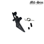 TYPE 2 G. style BLACK trigger for V2 AEG M4 Mil-Sim (MS-147-2-BK)