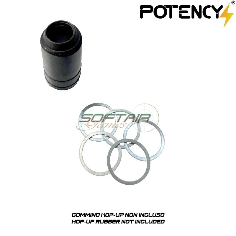Set Spessori INOX per Gommino Hop-Up Potency (PTY-HOP946-02)
