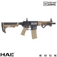 Fucile Elettrico RRA SA-E17 EDGE Gen.2 HAL2 ETU Light Ops Stock Half-Tan Specna Arms (SPE-01-047419)