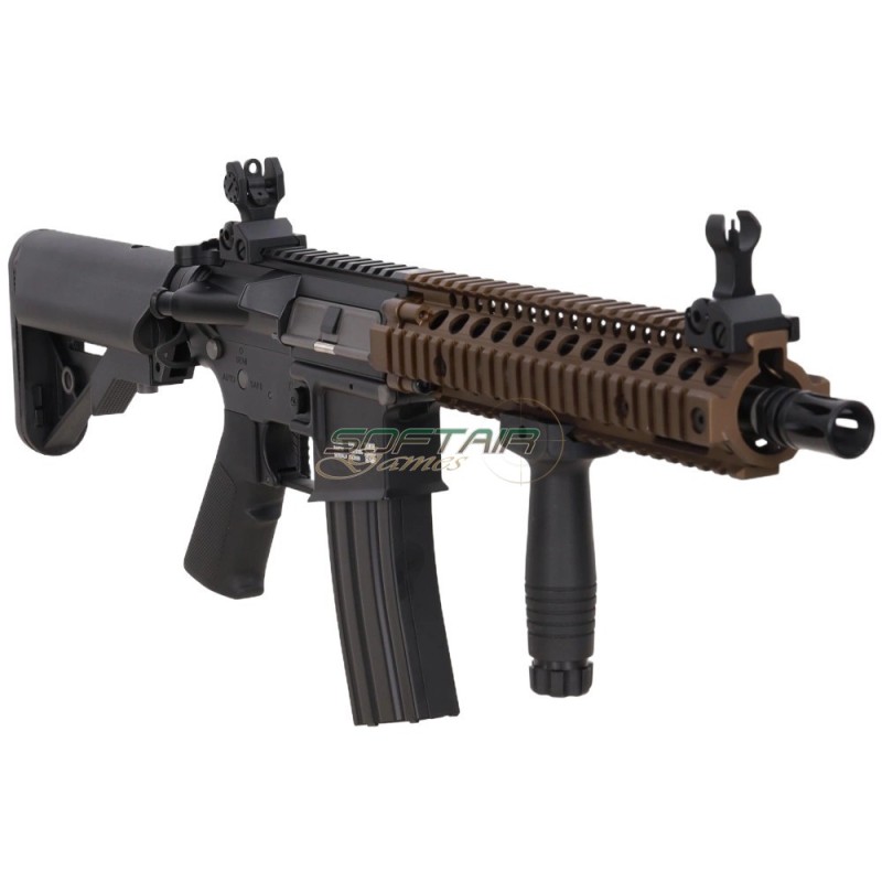 Fucile Elettrico Daniel Defense Colt MK18 SA-E19 EDGE Gen.2 10.5" HAL2 ETU Chaos Bronze Specna Arms (SPE-01-048889)
