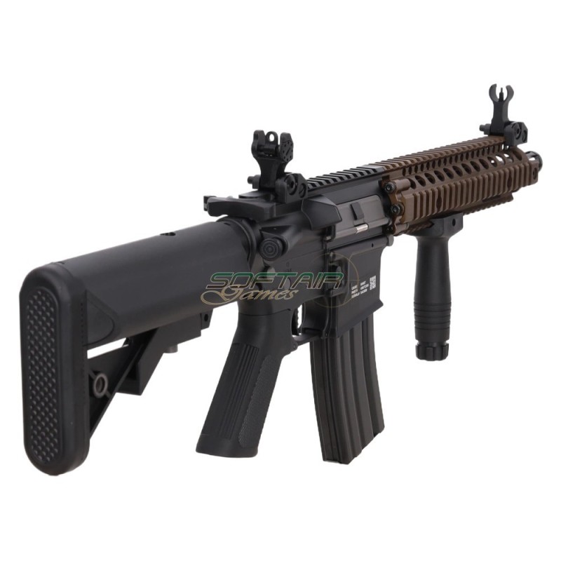 Fucile Elettrico Daniel Defense Colt MK18 SA-E19 EDGE Gen.2 10.5" HAL2 ETU Chaos Bronze Specna Arms (SPE-01-048889)