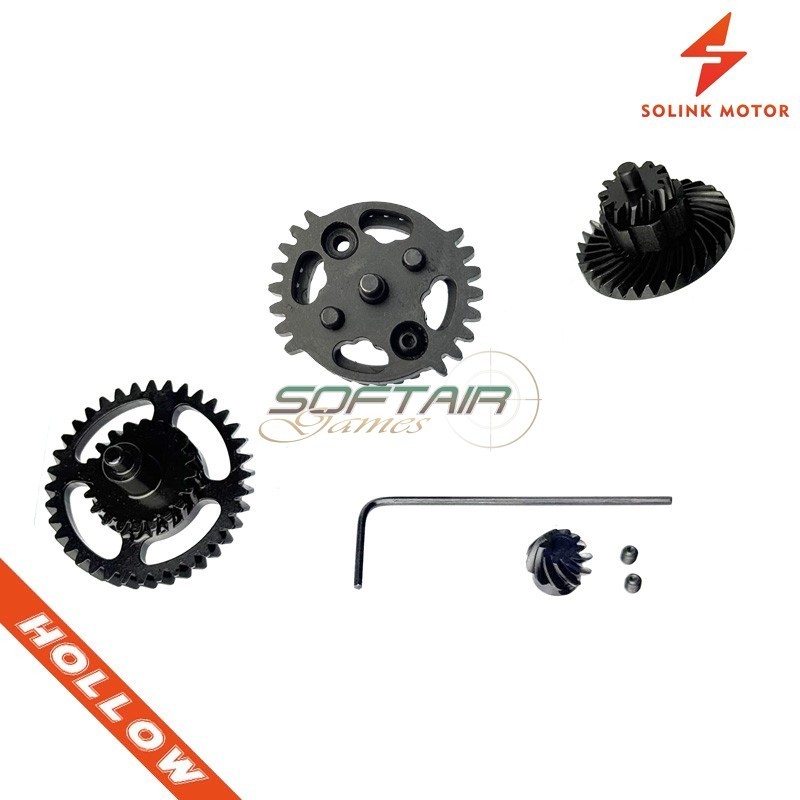 Gear Set DSG 14:1 V2/V3 Helical + Pinion Solink (SM-141-H-HOL-DSG)