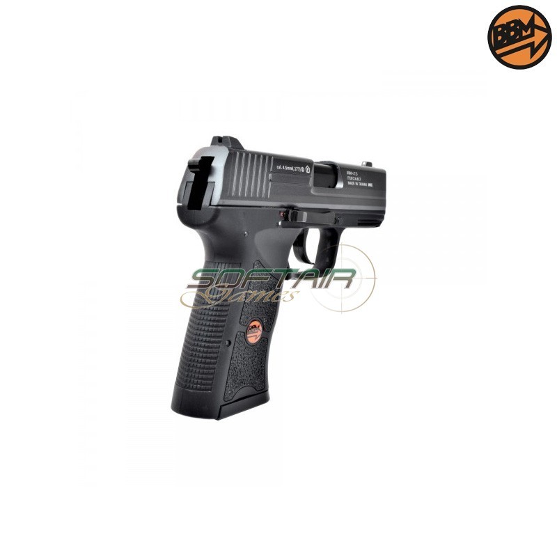 CO2 Blowback Pistol 4.5mm Caliber C.N.817 W118 Bruni (BR-118MP)