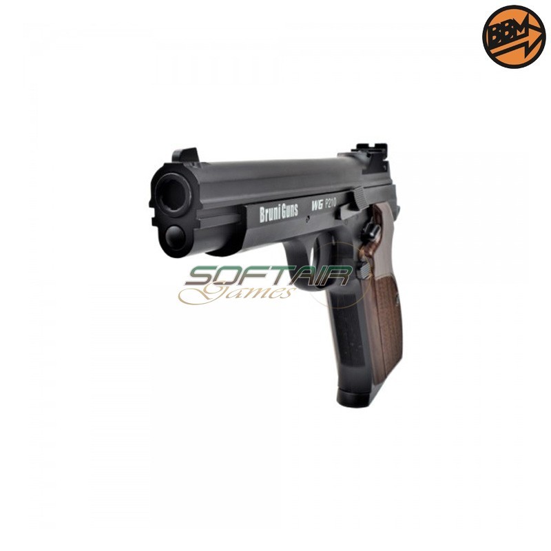 Pistola Co2 scarellante Calibro 4.5mm C.N.819 P210 Bruni (BR-128M)