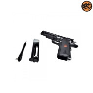 CO2 Semi-Blowback Pistol 4.5mm Caliber C.N.816 U.S. COMBAT Bruni (BR-601MP)