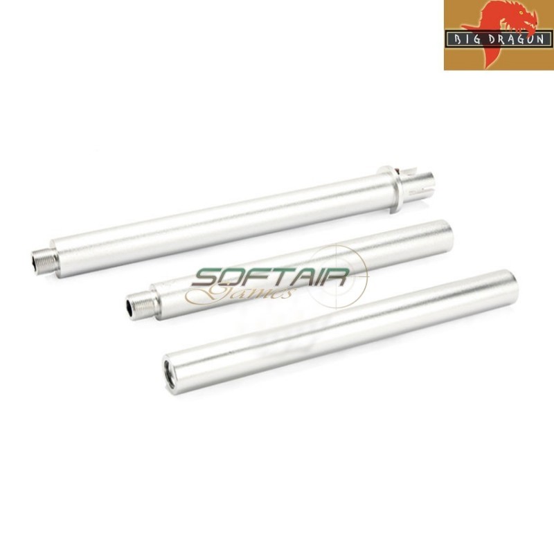 Aluminium Set Outer Barrel Larue Style 16" Silver Big Dragon (bd0574)