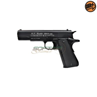 CO2 Blowback Pistol 4.5mm Caliber C.N.816 U.S. COMBAT 1911Bruni (BR-613M)