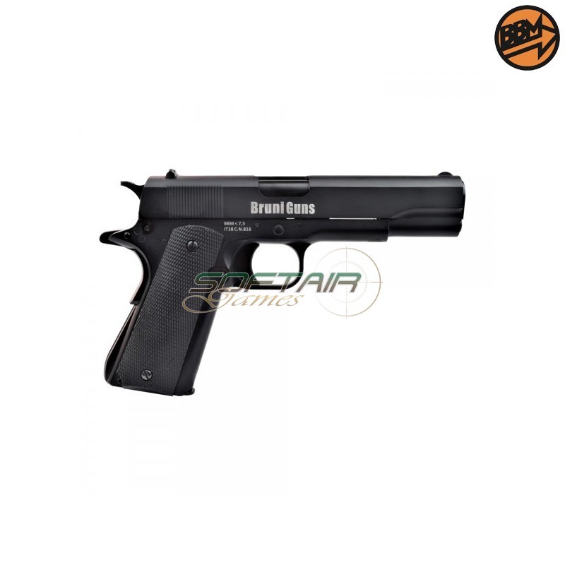 CO2 Blowback Pistol 4.5mm Caliber C.N.816 U.S. COMBAT 1911Bruni (BR-613M)