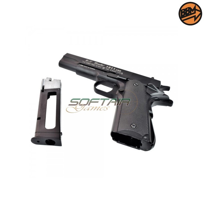 CO2 Blowback Pistol 4.5mm Caliber C.N.816 U.S. COMBAT 1911Bruni (BR-613M)