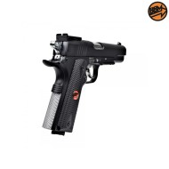 CO2 Semi-Blowback Pistol 4.5mm Caliber C.N.816 U.S. COMBAT Bruni (BR-601MB)