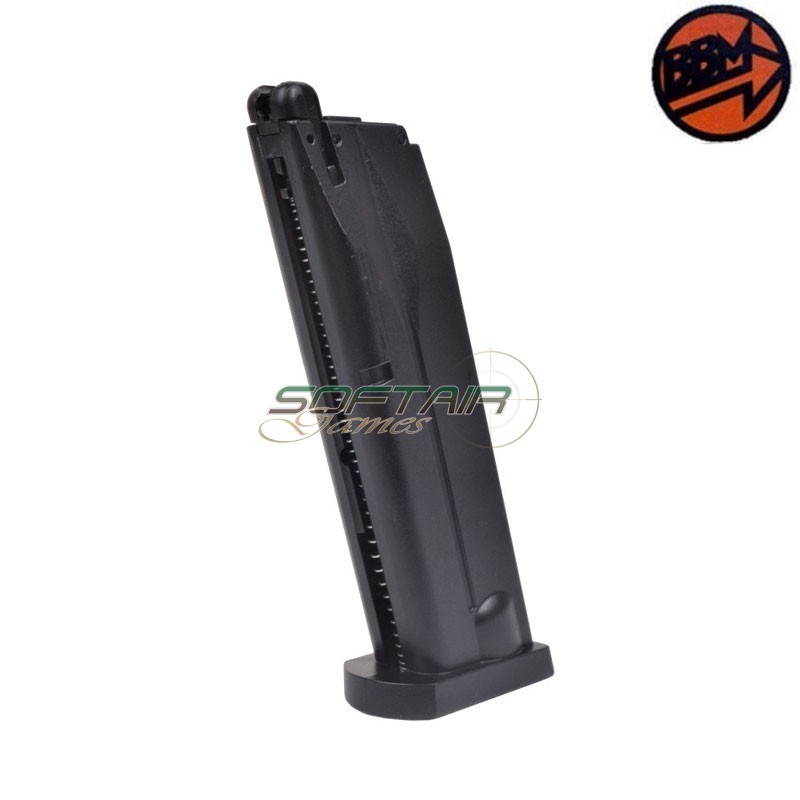 Guns 18-Round CO2 Magazine for 4.5mm BBs BR-92 Pistol Bruni (BR-CAR92)