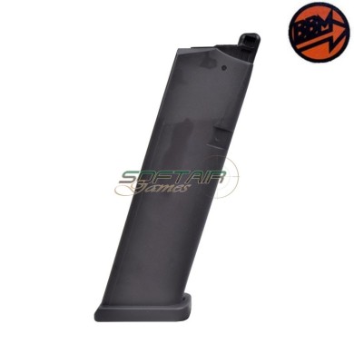 Guns 17-Round CO2 Magazine for 4.5mm BBs BR-GAP Pistol Bruni (BR-CARGAP)