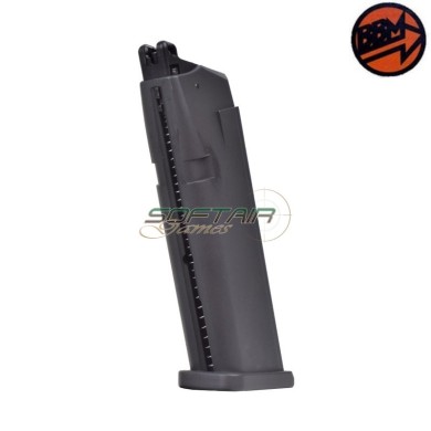 Guns 17-Round CO2 Magazine for 4.5mm BBs BR-GAP Pistol Bruni (BR-CARGAP)
