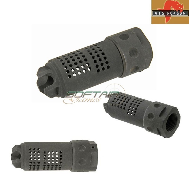 Flash Hider Compensator Qdc Big Dragon (bd3541) Flash Hider Compensator Qdc Big Dragon (bd3541)