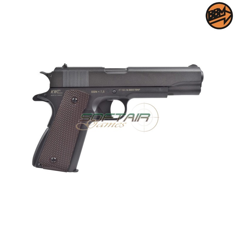 Pistola Co2 Canna Rigata Calibro 4.5mm DIABOLO 1911 Bruni (BR-1911)