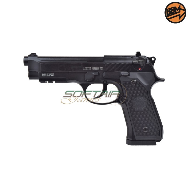 CO2 Blowback Pistol 4.5mm Caliber 92 Bruni (BR-92)