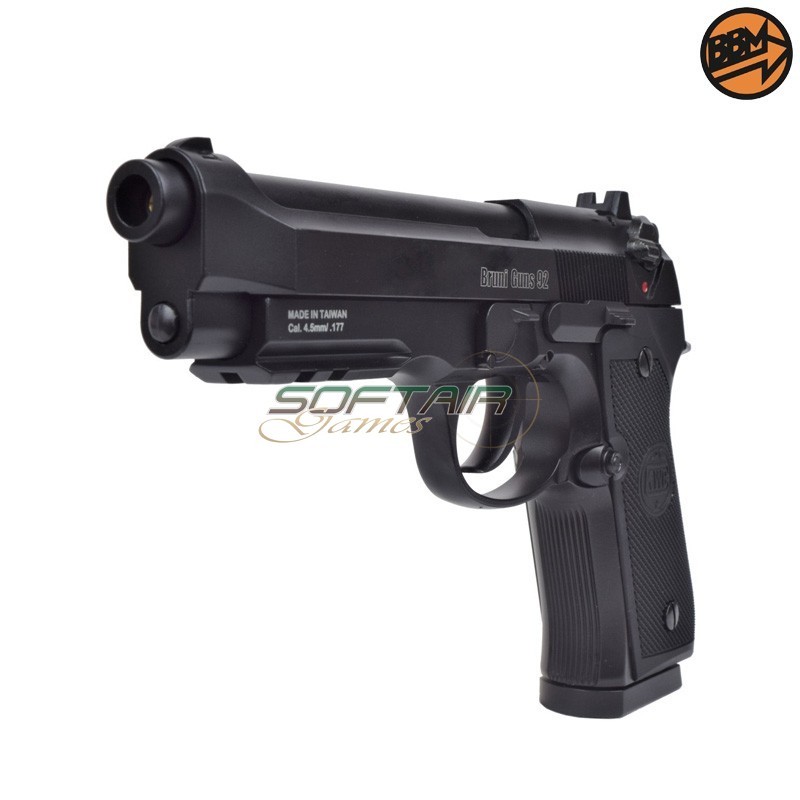 CO2 Blowback Pistol 4.5mm Caliber 92 Bruni (BR-92)
