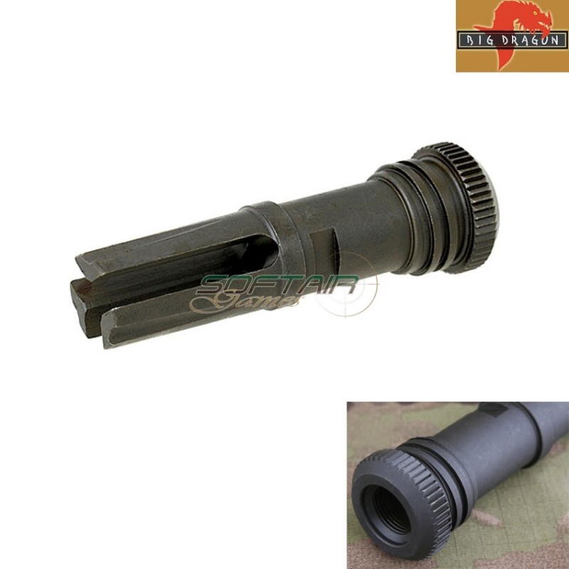 Flash Hider Aac Blackout 51t Miter Big Dragon (bd3532)
