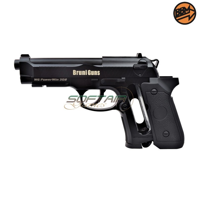 CO2 Pistol 4.5mm Caliber C.N.812 POWERWIN 302 Bruni (BR-302P)